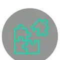 Puzzle pieces icon
